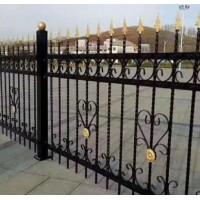 新型农村围墙园区锌钢护栏杆 别墅小区防护网款式多发货及时